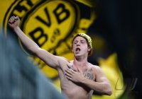 Fussball DFB Pokal 2. Runde 13/14 : Ultra Fan (Borussia Dortmund)