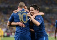 Fussball International Europameisterschaft 2012: Ukraine - Frankreich