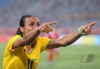 FUSSBALL  Olympia 2008   Vorrunde  Frauen   Brasilien - Korea DVR