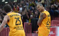 Basketball 1. Bundesliga 15/16 Hauptrunde: Walter Tigers Tuebingen - MHP RIESEN Ludwigsburg