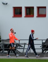Fussball 1. Bundesliga :  Training beim FC Bayern Muenchen