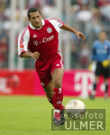 FUSSBALL  FC Bayern Muenchen Hasan Salihamidzic (FCB) am Ball