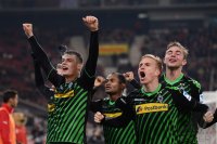 Fussball  1. Bundesliga  13/14: JUBEL Borussia Moenchengladbach