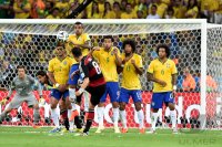 FUSSBALL WM 2014, HALBFINALE: Brasilien - Deutschland