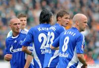 FUSSBALL 1. BUNDESLIGA: Schalke 04, SCHOBER
