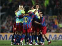 FUSSBALL  CHL   FC Barcelona  -  AC Mailand