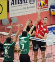 Volleyball 1. Bundesliga  09/10  TV Rottenburg - A10 Netzhoppers Koenigs Wursterhausen