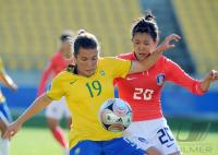 Fussball Frauen FIFA U 17  WM  2008  Brasilien - Republik Korea