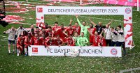 Fussball 1. Bundesliga 25/26: FC Bayern Muenchen 35. Deutschen Meisterschaft