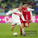 Fussball 1. Bundesliga Bayern-Stuttgart, Zweikampf