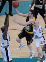 1. Basketball Bundesliga  08/09  Walter Tigers -  Skyliners Frankfurt