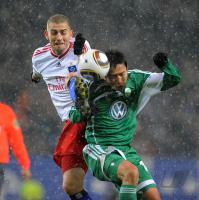 FUSSBALL, 1. BUNDESLIGA, 20. Spieltag: Hamburg - Wolfsburg