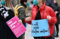 Kundgebung / Demo von Gewerbetreibenden in Rottenburg