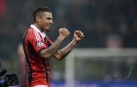 FUSSBALL INTERNATIONAL CHL ACHTELFINALE 12/13: AC Mailand - FC Barcelona