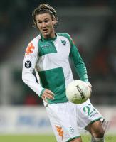 Fussball UEFA Pokal: Bremen, SCHULZ Einzelaktion