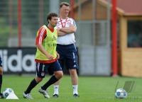 Fussball 1. Bundesliga: Training beim FC Bayern Muenchen