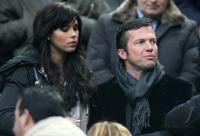Fussball International: MATTHAEUS und Freundin Kristina LILANA