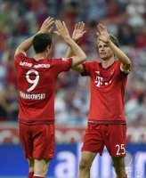 Fussball International Audi Cup 2015: FC Bayern Muenchen - AC Mailand