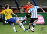 FUSSBALL INTERNATIONAL:  Argentinien - Brasilien