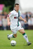 Fussball 1. Bundesliga: Moenchengladbach, BAUMJOHANN Einzelaktion