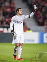 Fussball CHL  Saison 2014/2015: Torwart Julio Cesar (Benfica Lissabon)