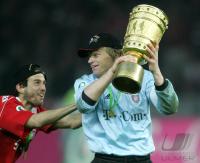 Fussball Pokal Finale: Eintracht Frankfurt - FC Bayern Muenchen