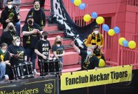 Basketball 2. Bundesliga 2021/2022: Tigers Tuebingen - Nuernberg Falcons