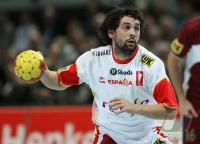 Handball-WM: Spanien, GARCIA PARRONDO am Ball