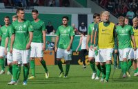 FUSSBALL  DFB Pokal 1. Hauptrunde 2011: Enttaeuschung  Werder Bremen