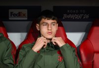 Fussball  Achtelfinal Rueckspiel CHL 25/26: FC Bayern Muenchen - Atalanta Bergamo