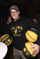Basketball 1. Bundesliga 19/20  Teamvorstellung Walter Tigers Tuebingen auf dem Rathausbalkon