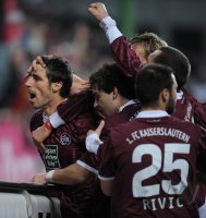 Fussball 1. Bundesliga  Saison 2010/2011:  JUBEL 1. FC Kaiserslautern