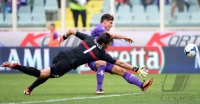 FUSSBALL SERIE A 2013/2014: Mario Gomez (AC Florenz) verletzt