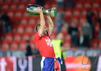 Fussball Supercup Finale 2013: JUBEL Franck Ribery (FC Bayern Muenchen)
