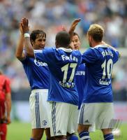 FUSSBALL: LIGA TOTAL CUP 2010 , 1. HALBFINALE: FC Schalke 04 - Hamburger SV