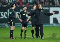 Fussball 1. Bundesliga  2010/2011:  1. FC Kaiserslautern - BVB Borussia Dortmund