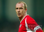 Fussball 1. Bundesliga: Lautern - Bayern, enttaeuschter Basler