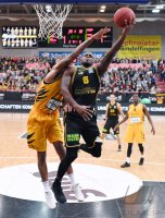 Basketball 1. Bundesliga 16/17 Hauptrunde: Walter Tigers Tuebingen - MHP Riesen Ludwigsburg