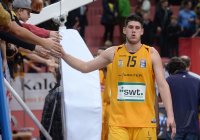 Basketball 1. Bundesliga 14/15 Hauptrunde: Walter Tigers Tuebingen - Alba Berlin