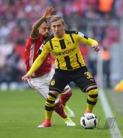 Fussball 1. Bundesliga Saison 2016/2017: FC Bayern Muenchen - Borussia Dortmund