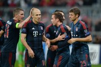 Fussball Champions League 13/14: JUBEL DC Bayern Muenchen