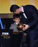 Fussball International  FIFA Ballon d Or 2014: Cristiano Ronaldo (Real Madrid / Portugal)