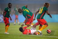 FUSSBALL  Olympia 2008   Vorrunde  Maenner  Korea - Kamerun