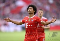 Fussball 1. Bundesliga Saison 21/22: FC Bayern Muenchen - VfB Stuttgart