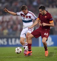 Fussball CHL  Saison 2014/2015: AS Rom - FC Bayern Muenchen