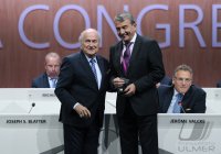 Fussball International 65. FIFA Kongress: Wolfgang NIERSBACH (Deutschland, DFB Praesident)