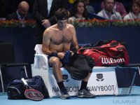 Tennis Swiss Indoors Basel 2015: Roger Federer (Schweiz)