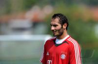 Fussball 1. Bundesliga: Training beim FC Bayern Muenchen
