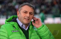 Fussball, 1. Bundesliga  Saison 2014/2015: SV Werder Bremen - VfL Wolfsburg