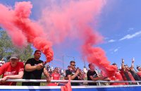 Fussball Relegation zur Oberliga, Rueckspiel 21/22: FC Holzhausen - FC Denzlingen